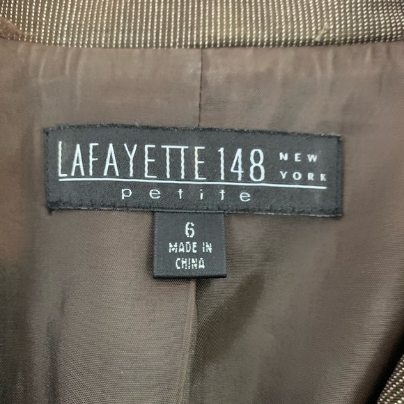 Lafayette 148 wool blazer office jacket 6 … - Picture 12 of 16